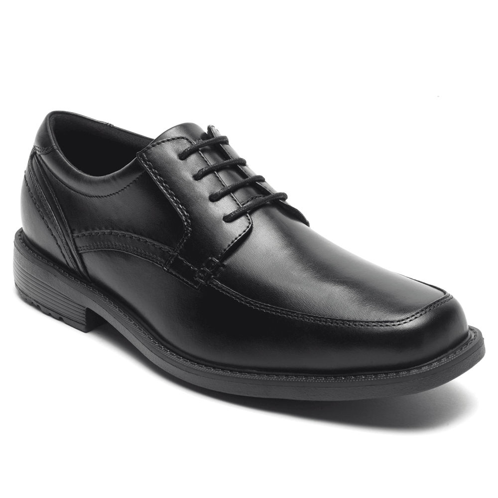 Rockport Snøre Sko Herre Svart - Style Leader 2 Apron Toe - RDEW78590